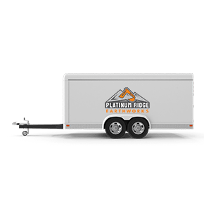 platinum ridge earthworks - cargo trailer