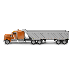 platinum ridge earthworks - semi dump truck